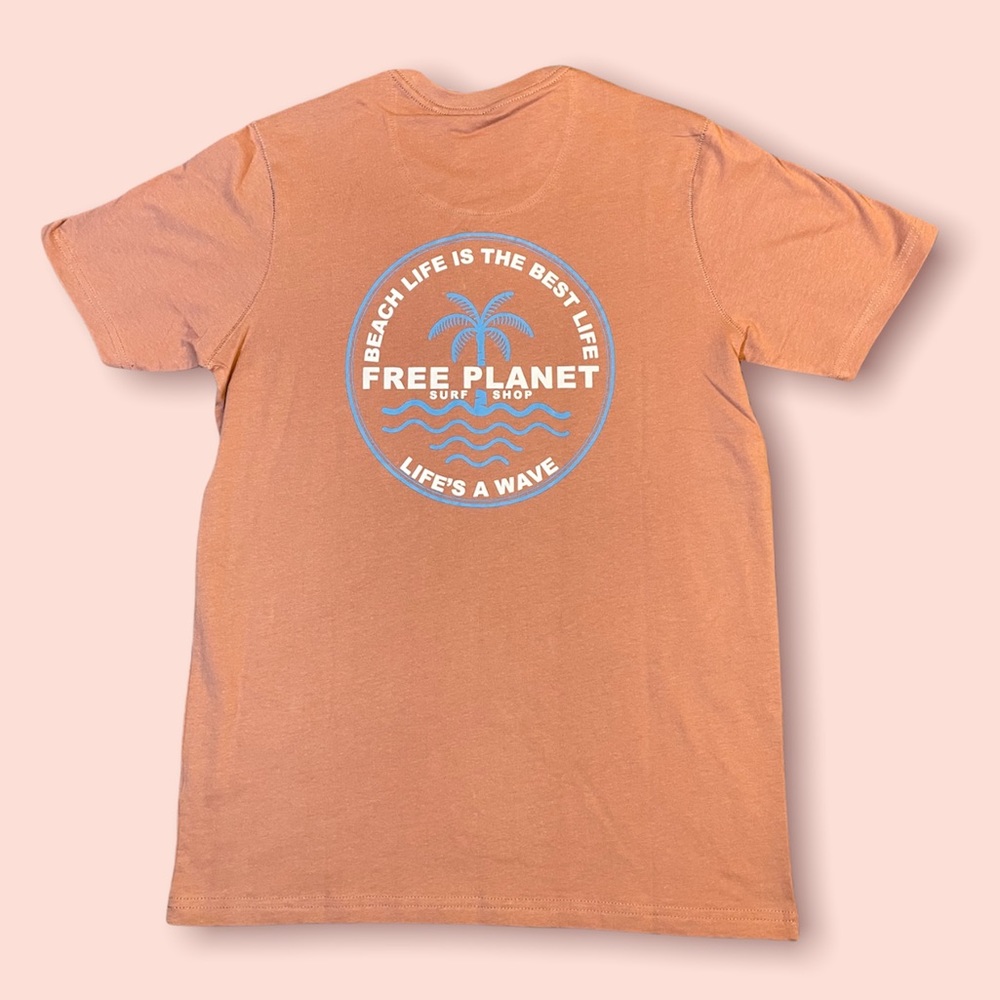 Free Planet Short Sleeve T-Shirt